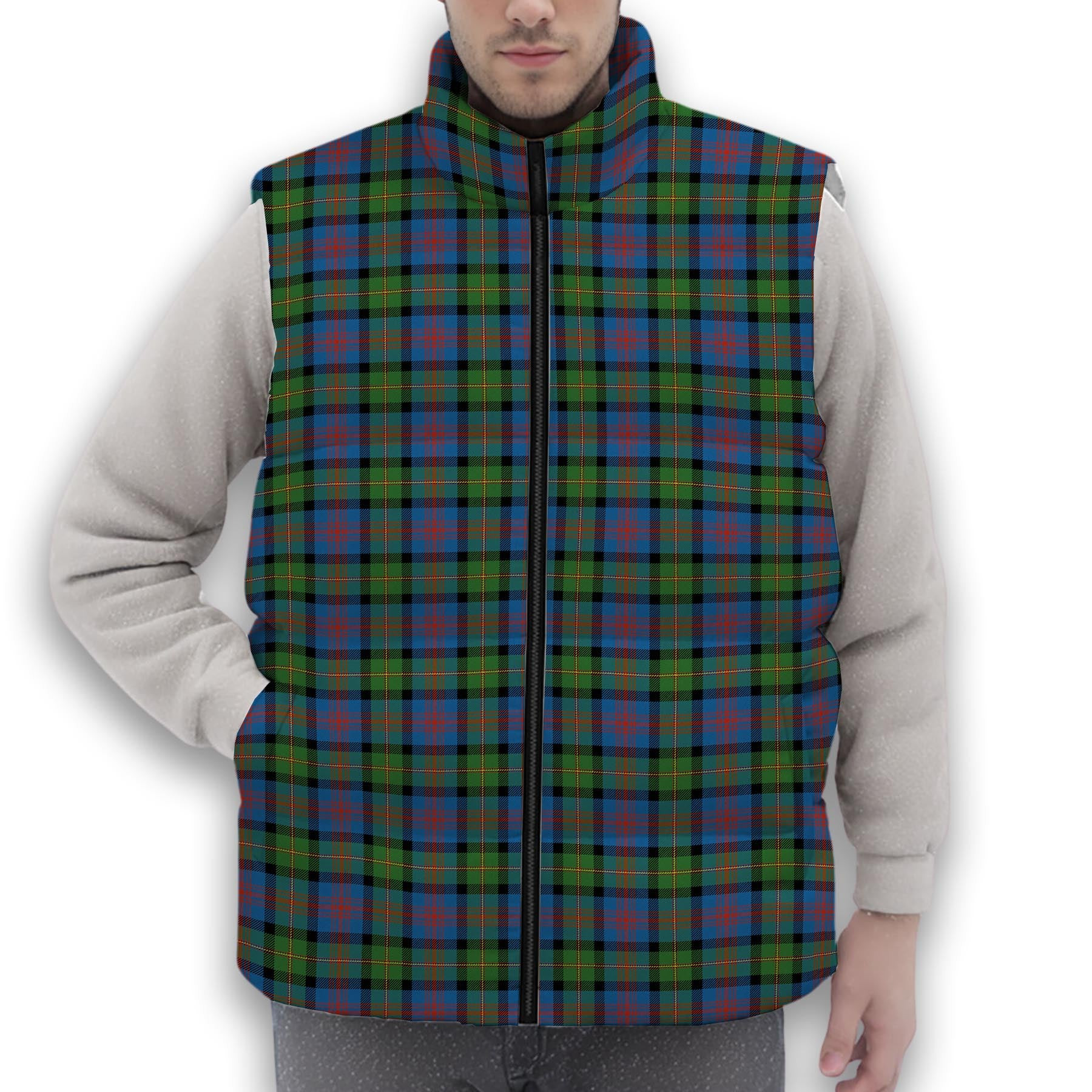 ScotsTee Shop Scottish McLennan Ancient Premium Tartan Puffer Vest Winter White Duck Down Vest Sleeveless