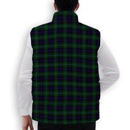 ScotsTee Shop Scottish Jempson MacDonald C & C Premium Tartan Puffer Vest Winter White Duck Down Vest Sleeveless