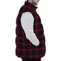 ScotsTee Shop Scottish MacInroy Rattray Premium Tartan Puffer Vest Winter White Duck Down Vest Sleeveless