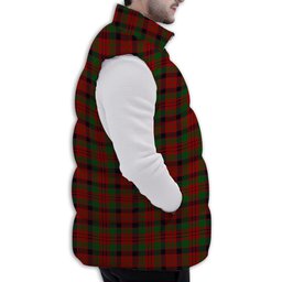 ScotsTee Shop Scottish MacNeacail Premium Tartan Puffer Vest Winter White Duck Down Vest Sleeveless