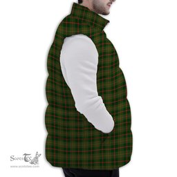 ScotsTee Shop Scottish Symington Premium Tartan Puffer Vest Winter White Duck Down Vest Sleeveless