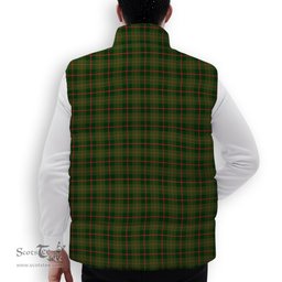ScotsTee Shop Scottish Symington Premium Tartan Puffer Vest Winter White Duck Down Vest Sleeveless