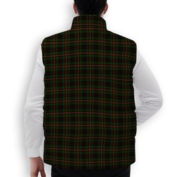 ScotsTee Shop Scottish Pilette of Kinnear Premium Tartan Puffer Vest Winter White Duck Down Vest Sleeveless