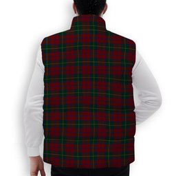 ScotsTee Shop Scottish McCarthy Old Premium Tartan Puffer Vest Winter White Duck Down Vest Sleeveless