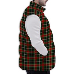 ScotsTee Shop Scottish MacLachlan 3 Premium Tartan Puffer Vest Winter White Duck Down Vest Sleeveless