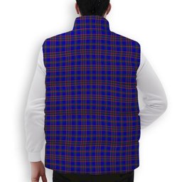 ScotsTee Shop Scottish Yamaue Premium Tartan Puffer Vest Winter White Duck Down Vest Sleeveless
