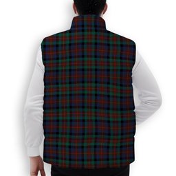 ScotsTee Shop Scottish Tennant Modern Premium Tartan Puffer Vest Winter White Duck Down Vest Sleeveless