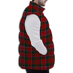 ScotsTee Shop Scottish MacNachten Premium Tartan Puffer Vest Winter White Duck Down Vest Sleeveless