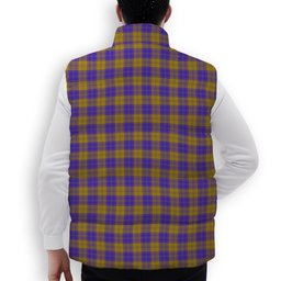 ScotsTee Shop Scottish MacLachlan 5 Premium Tartan Puffer Vest Winter White Duck Down Vest Sleeveless