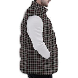 ScotsTee Shop Scottish Little Arisaid Premium Tartan Puffer Vest Winter White Duck Down Vest Sleeveless