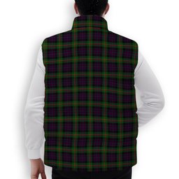 ScotsTee Shop Scottish Paget Premium Tartan Puffer Vest Winter White Duck Down Vest Sleeveless