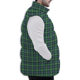 ScotsTee Shop Scottish MacThomas Ancient Premium Tartan Puffer Vest Winter White Duck Down Vest Sleeveless