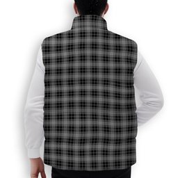 ScotsTee Shop Scottish O'Sullivan-Beare Premium Tartan Puffer Vest Winter White Duck Down Vest Sleeveless