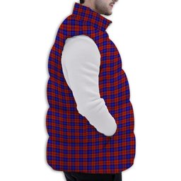 ScotsTee Shop Scottish Richardson Premium Tartan Puffer Vest Winter White Duck Down Vest Sleeveless