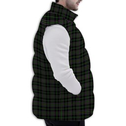 ScotsTee Shop Scottish O'Boyle Premium Tartan Puffer Vest Winter White Duck Down Vest Sleeveless