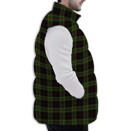 ScotsTee Shop Scottish MacDiarmid Premium Tartan Puffer Vest Winter White Duck Down Vest Sleeveless