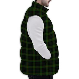 ScotsTee Shop Scottish Gunn VS Premium Tartan Puffer Vest Winter White Duck Down Vest Sleeveless