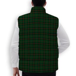 ScotsTee Shop Scottish McGeorge Premium Tartan Puffer Vest Winter White Duck Down Vest Sleeveless