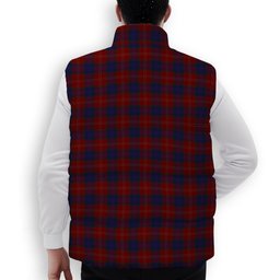 ScotsTee Shop Scottish MacEdward MacGregor Hastie Premium Tartan Puffer Vest Winter White Duck Down Vest Sleeveless