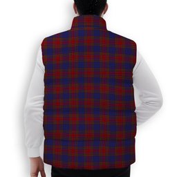 ScotsTee Shop Scottish Leslie J Cant Premium Tartan Puffer Vest Winter White Duck Down Vest Sleeveless
