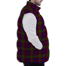 ScotsTee Shop Scottish MacTier of Durris Premium Tartan Puffer Vest Winter White Duck Down Vest Sleeveless