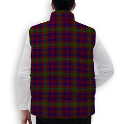 ScotsTee Shop Scottish MacTier of Durris Premium Tartan Puffer Vest Winter White Duck Down Vest Sleeveless