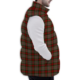 ScotsTee Shop Scottish MakGill Premium Tartan Puffer Vest Winter White Duck Down Vest Sleeveless