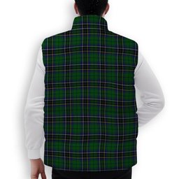 ScotsTee Shop Scottish MacAlpine 1906 Premium Tartan Puffer Vest Winter White Duck Down Vest Sleeveless