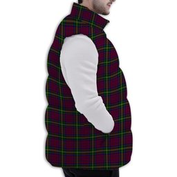 ScotsTee Shop Scottish MacGaugh Premium Tartan Puffer Vest Winter White Duck Down Vest Sleeveless
