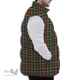 ScotsTee Shop Scottish Thompson Society Hunting Modern Premium Tartan Puffer Vest Winter White Duck Down Vest Sleeveless