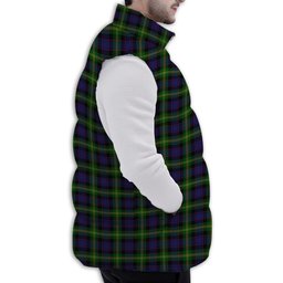 ScotsTee Shop Scottish Watson Premium Tartan Puffer Vest Winter White Duck Down Vest Sleeveless
