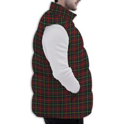 ScotsTee Shop Scottish McIntosh Hunting Modern Premium Tartan Puffer Vest Winter White Duck Down Vest Sleeveless