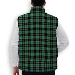 ScotsTee Shop Scottish Wallace Hunting Ancient Premium Tartan Puffer Vest Winter White Duck Down Vest Sleeveless