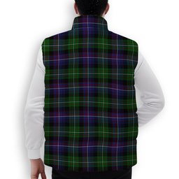 ScotsTee Shop Scottish Rankin Dalgleish 2 Premium Tartan Puffer Vest Winter White Duck Down Vest Sleeveless