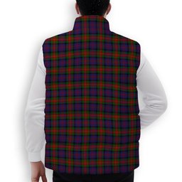 ScotsTee Shop Scottish MacLagan of Glenquiech Premium Tartan Puffer Vest Winter White Duck Down Vest Sleeveless