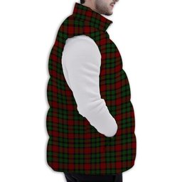 ScotsTee Shop Scottish Murdoch Dalgliesh Premium Tartan Puffer Vest Winter White Duck Down Vest Sleeveless