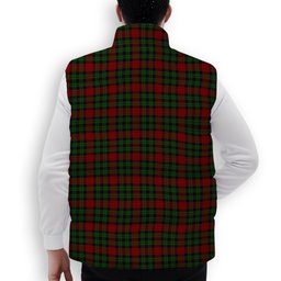 ScotsTee Shop Scottish Murdoch Dalgliesh Premium Tartan Puffer Vest Winter White Duck Down Vest Sleeveless