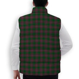 ScotsTee Shop Scottish McFarlane Hunting Premium Tartan Puffer Vest Winter White Duck Down Vest Sleeveless