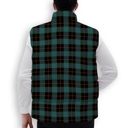 ScotsTee Shop Scottish Nairn Ancient Premium Tartan Puffer Vest Winter White Duck Down Vest Sleeveless