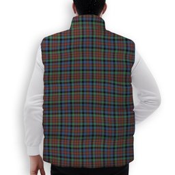ScotsTee Shop Scottish MacDuff Hunting Ancient SC Premium Tartan Puffer Vest Winter White Duck Down Vest Sleeveless