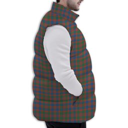 ScotsTee Shop Scottish McIntyre Ancient Premium Tartan Puffer Vest Winter White Duck Down Vest Sleeveless
