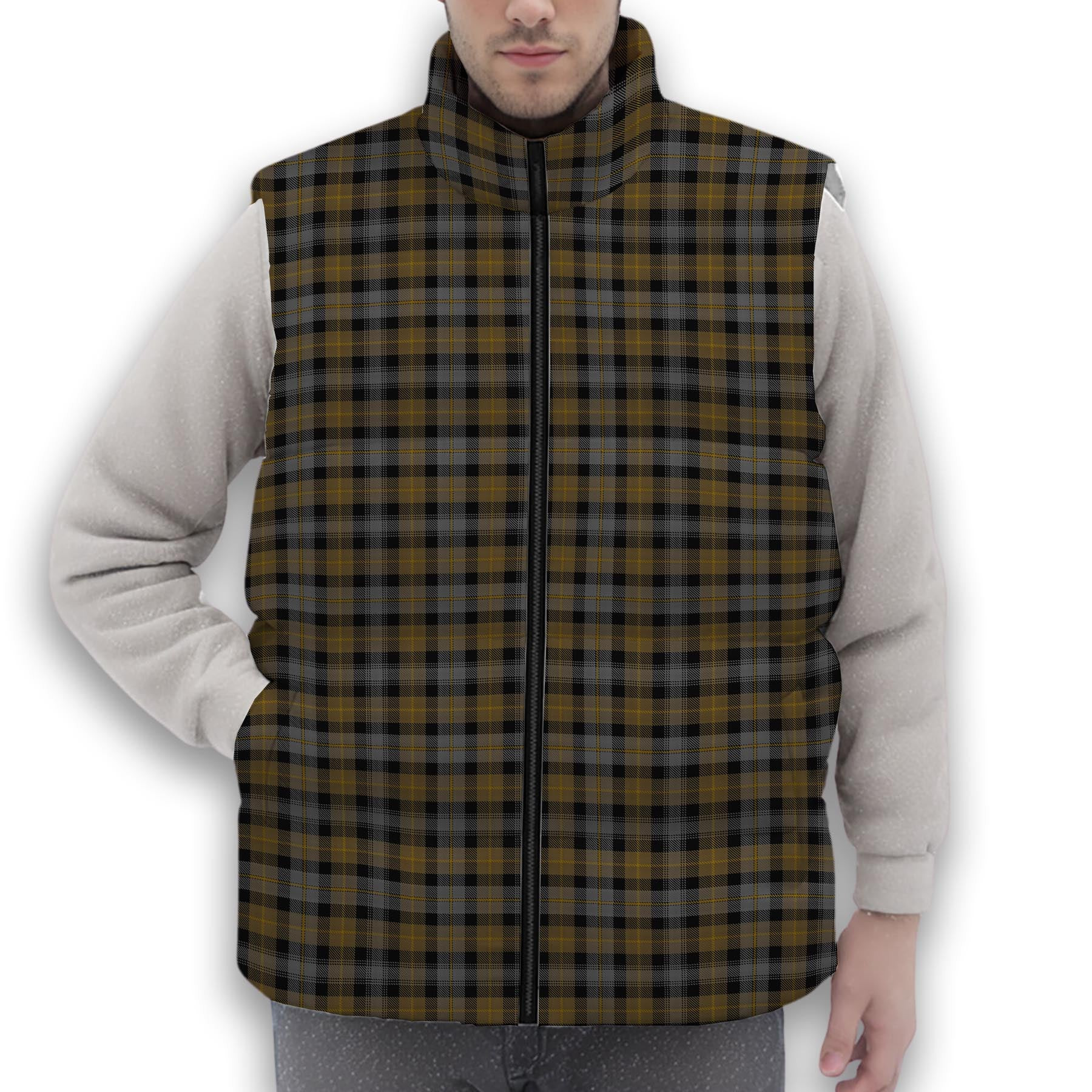 ScotsTee Shop Scottish Macissac Premium Tartan Puffer Vest Winter White Duck Down Vest Sleeveless