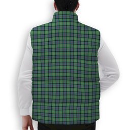ScotsTee Shop Scottish McThomas Ancient Premium Tartan Puffer Vest Winter White Duck Down Vest Sleeveless