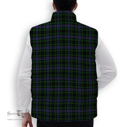 ScotsTee Shop Scottish Keith McCormick Premium Tartan Puffer Vest Winter White Duck Down Vest Sleeveless