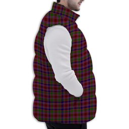 ScotsTee Shop Scottish Haughdale Premium Tartan Puffer Vest Winter White Duck Down Vest Sleeveless
