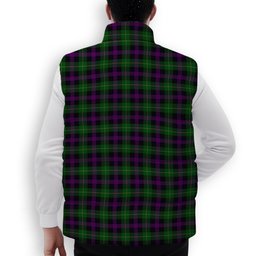 ScotsTee Shop Scottish Martin Hunting Premium Tartan Puffer Vest Winter White Duck Down Vest Sleeveless