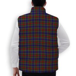 ScotsTee Shop Scottish McBeth Premium Tartan Puffer Vest Winter White Duck Down Vest Sleeveless