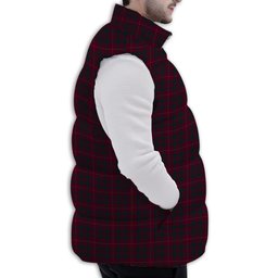 ScotsTee Shop Scottish Wanstall Premium Tartan Puffer Vest Winter White Duck Down Vest Sleeveless