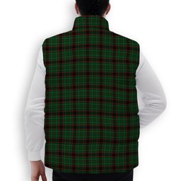 ScotsTee Shop Scottish MacDiarmid 2 Premium Tartan Puffer Vest Winter White Duck Down Vest Sleeveless
