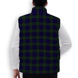 ScotsTee Shop Scottish Leung Premium Tartan Puffer Vest Winter White Duck Down Vest Sleeveless